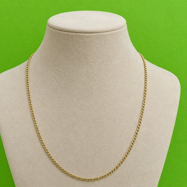 colar em ouro de 19.2 k 2