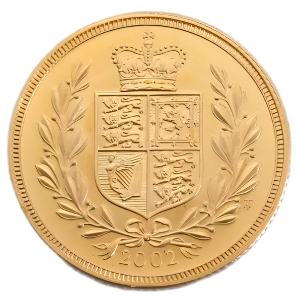 Libra Isabel II - Brasão - 2002 - 2