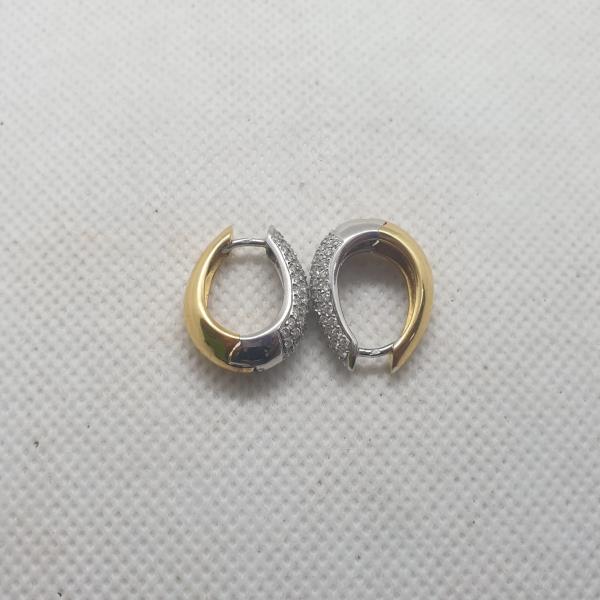 brincos em ouro de 18 k 4