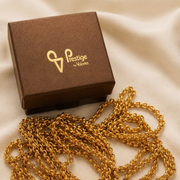 colar em ouro de 19.2 k 2