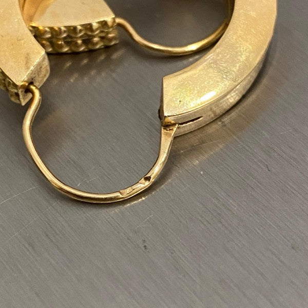 brincos em ouro de 19.2 k 7