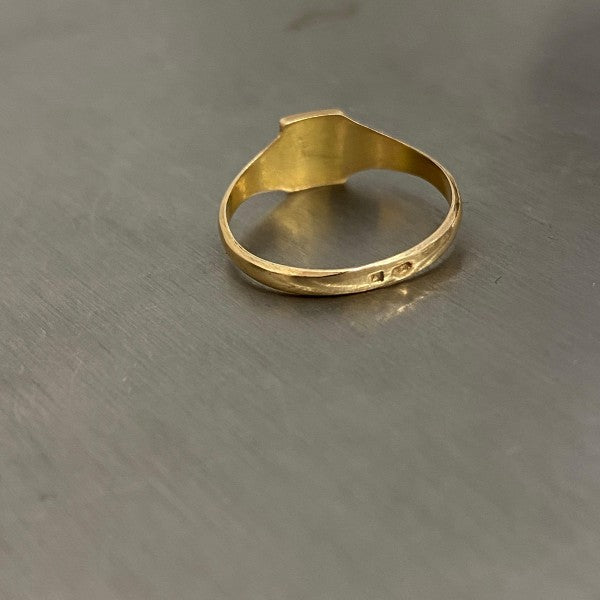 anel em ouro de 19.2 k 5
