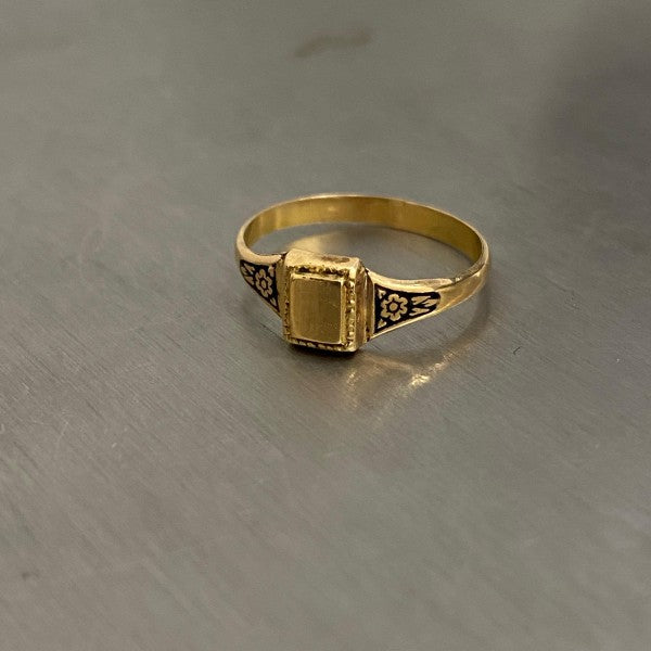 anel em ouro de 19.2 k 4