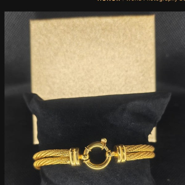 pulseira em ouro de 19.2 k 4