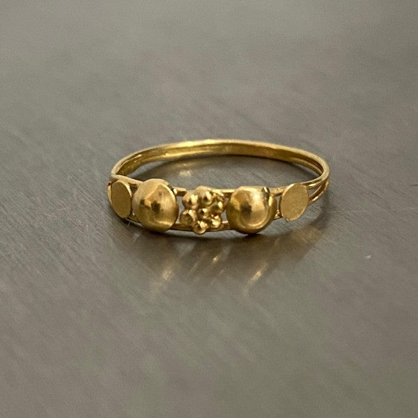 anel em ouro de 19.2 k 4