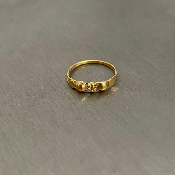 anel em ouro de 19.2 k 3