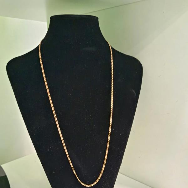 colar em ouro de 19.2 k 2