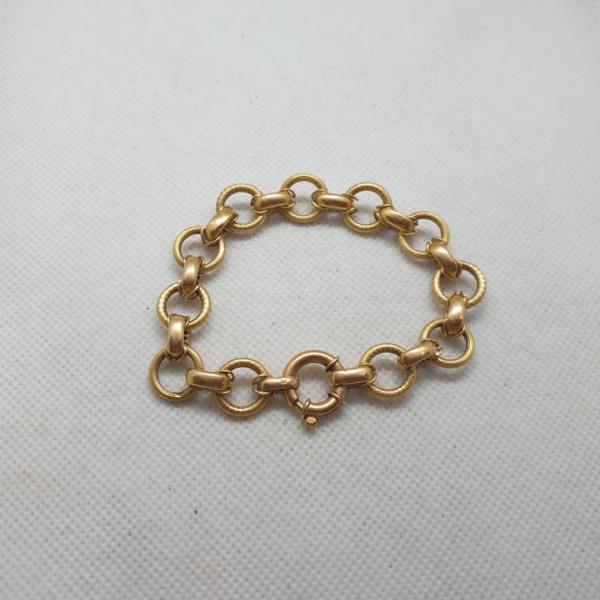 pulseira em ouro de 19.2 k 4