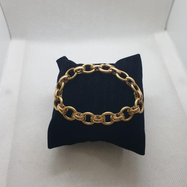 pulseira em ouro de 19.2 k 3
