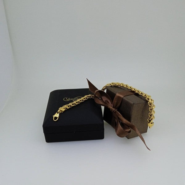 pulseira em ouro de 19.2 k 5