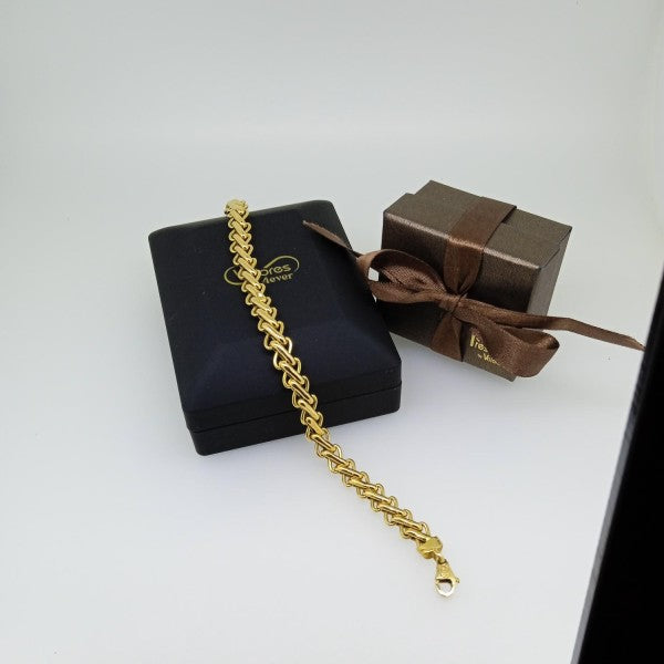 pulseira em ouro de 19.2 k 4