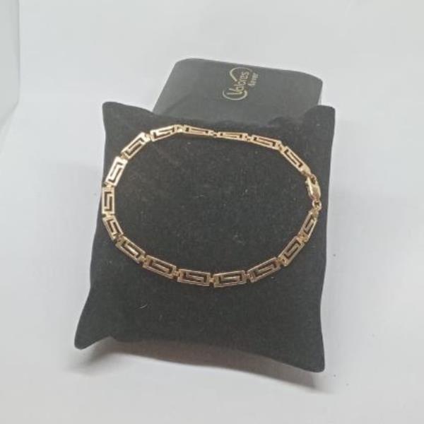 pulseira em prata de 19.2 k 2