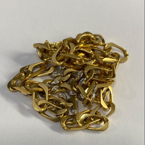 colar em ouro de 19.2 k 2