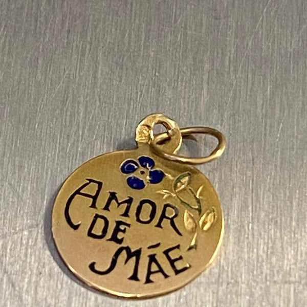 pendente em ouro de 19.2 k 3