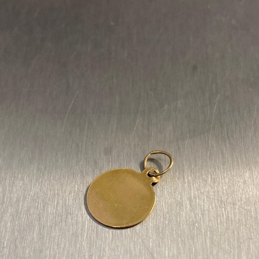 pendente em ouro de 19.2 k 2