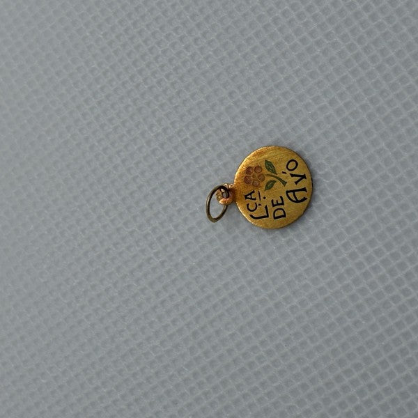 pendente em ouro de 19.2 k 2