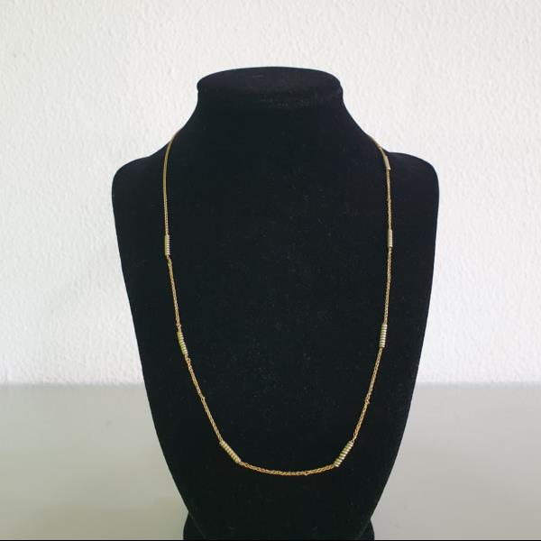 colar em ouro de 19.2 k 2