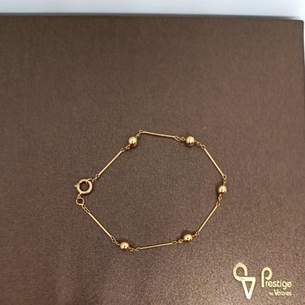 pulseira em ouro de 19.2 k 2