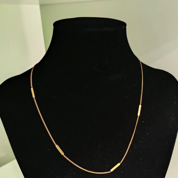 colar em ouro de 19.2 k 2