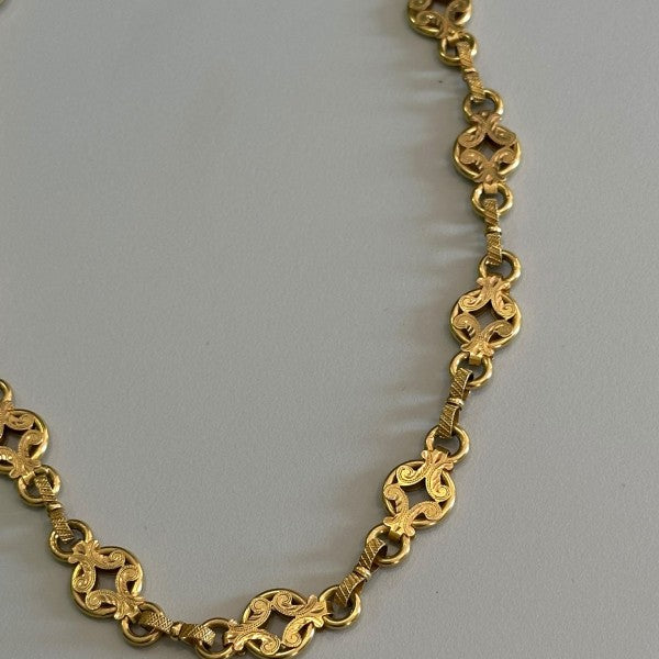 colar em ouro de 19.2 k 3