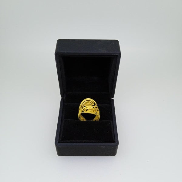 anel em ouro de 19.2 k 4