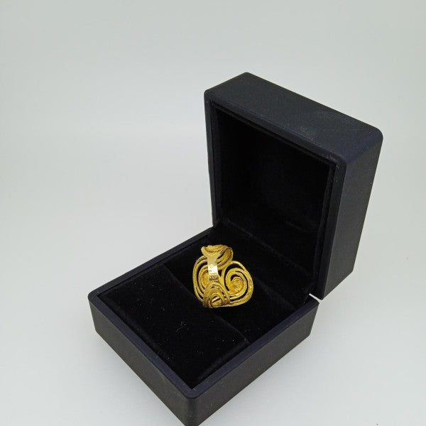 anel em ouro de 19.2 k 2