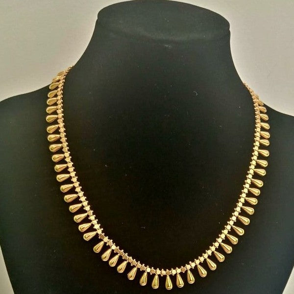 colar em ouro de 19.2 k 2