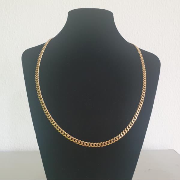 colar em ouro de 19.2 k 2
