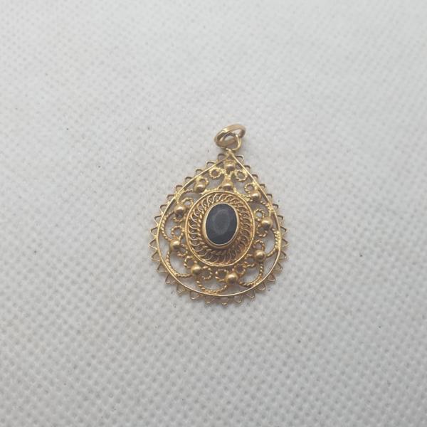 pendente em ouro de 19.2 k 2