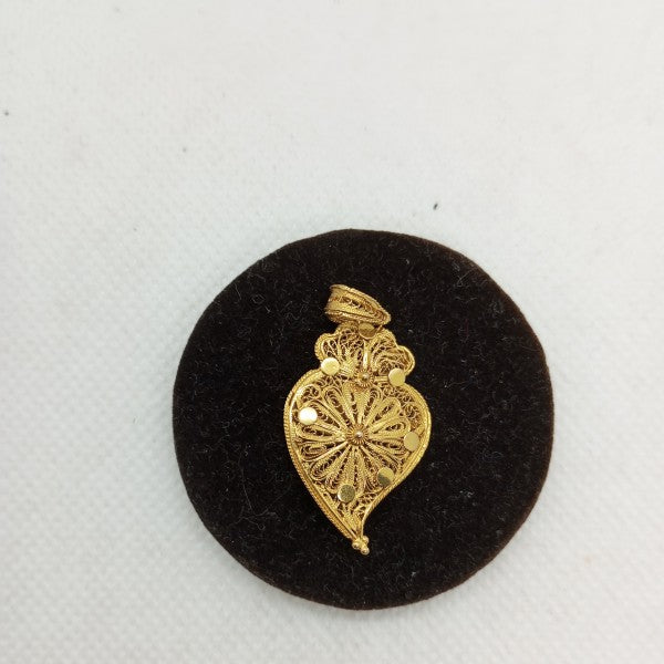 pendente em ouro de 19.2 k 2