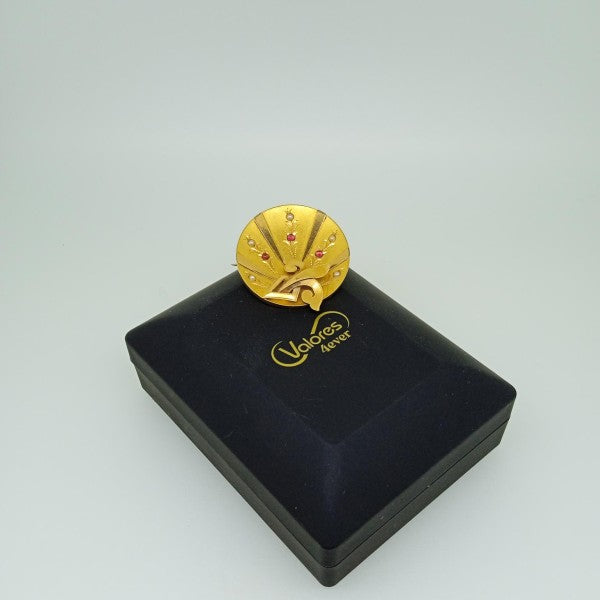 alfinete em ouro de 19.2 k 2
