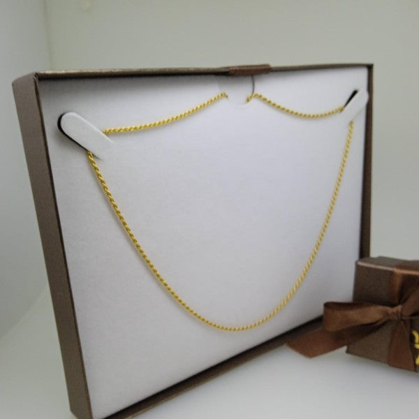 colar em ouro de 19.2 k 4