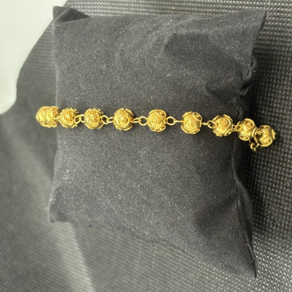 pulseira em ouro de 19.2 k 1