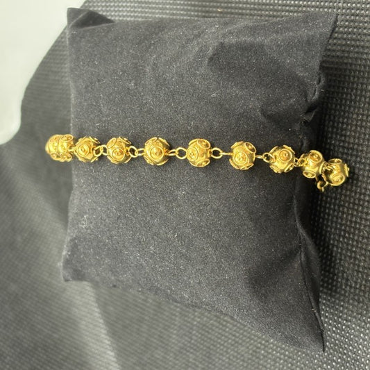 pulseira em ouro de 19.2 k 1