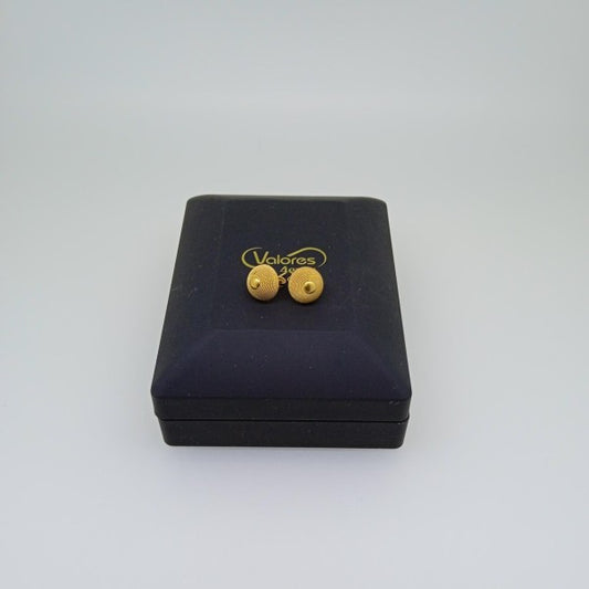 brincos em ouro de 19.2 k 2