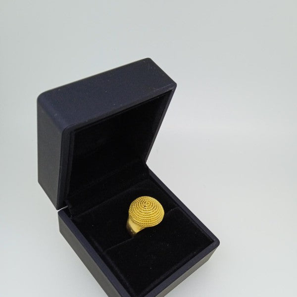 anel em ouro de 19.2 k 5