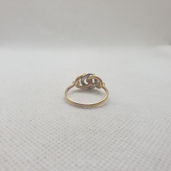 anel em ouro de 19.2 k 5