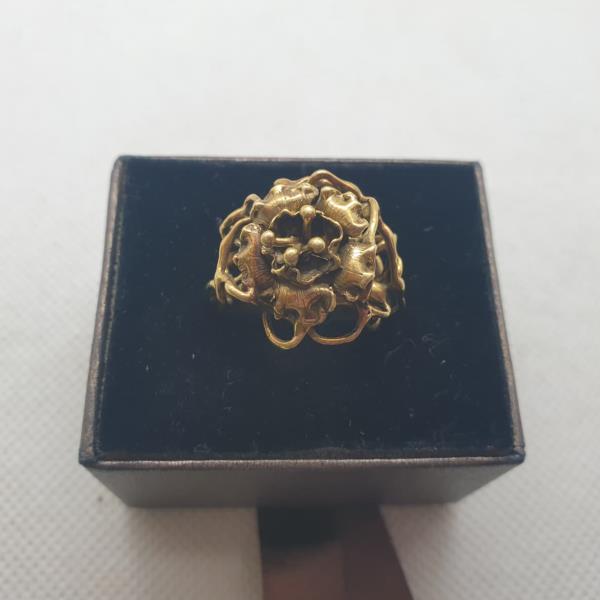 anel em ouro de 19.2 k 1
