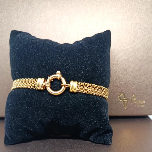 pulseira em ouro de 19.2 k 3