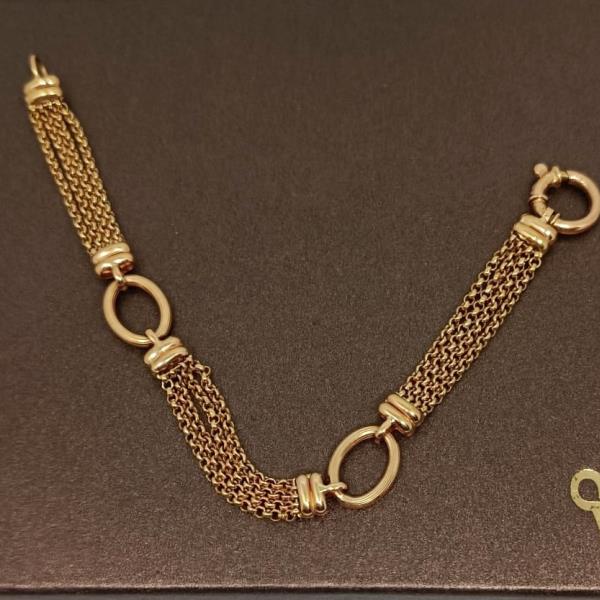 pulseira em ouro de 19.2 k 2