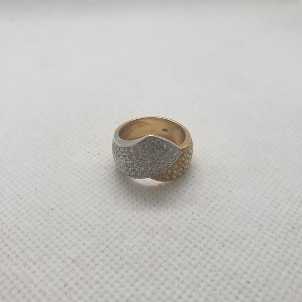 anel em ouro de 18 k 3