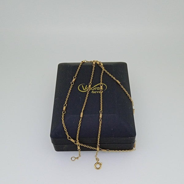 colar em ouro de 19.2 k 5