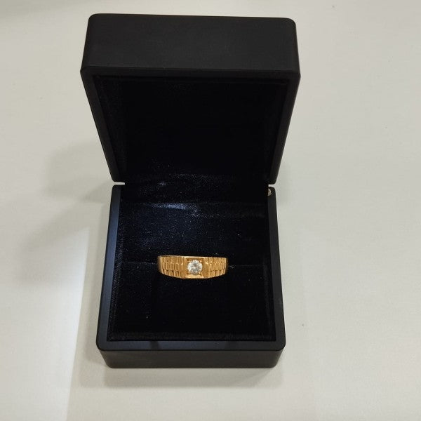 anel em ouro de 19.2 k 2