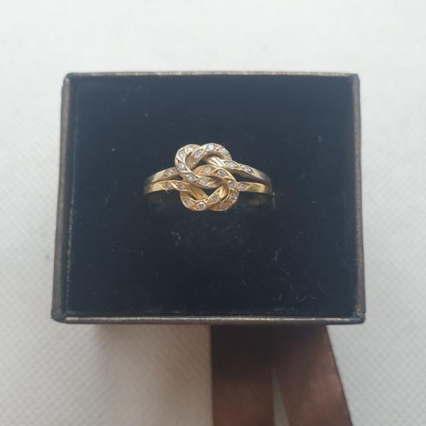 anel em ouro de 19.2 k 3