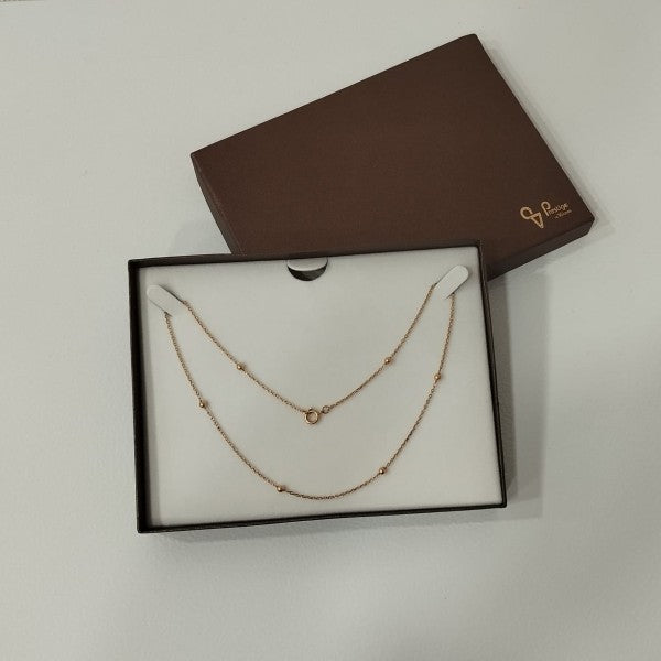 colar em ouro de 19.2 k 3