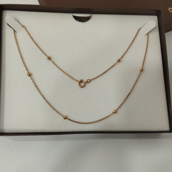 colar em ouro de 19.2 k 2