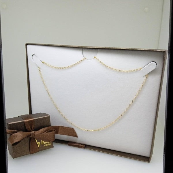 colar em ouro de 19.2 k 7