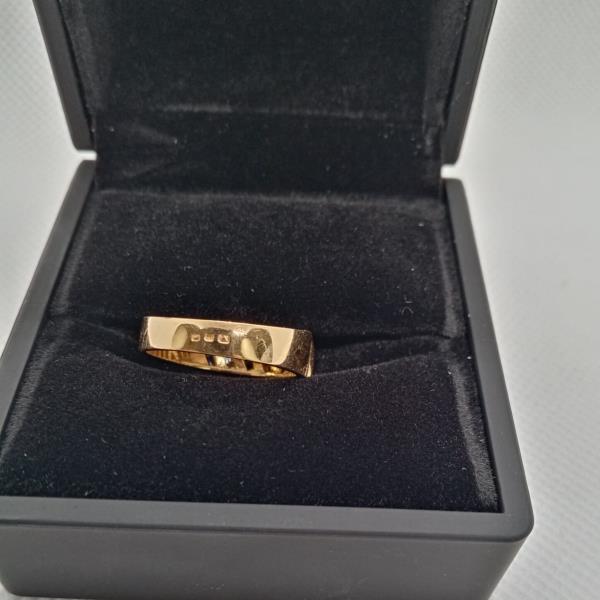 anel em ouro de 19.2 k 4
