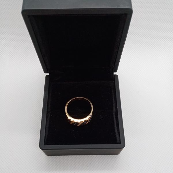 anel em ouro de 19.2 k 3