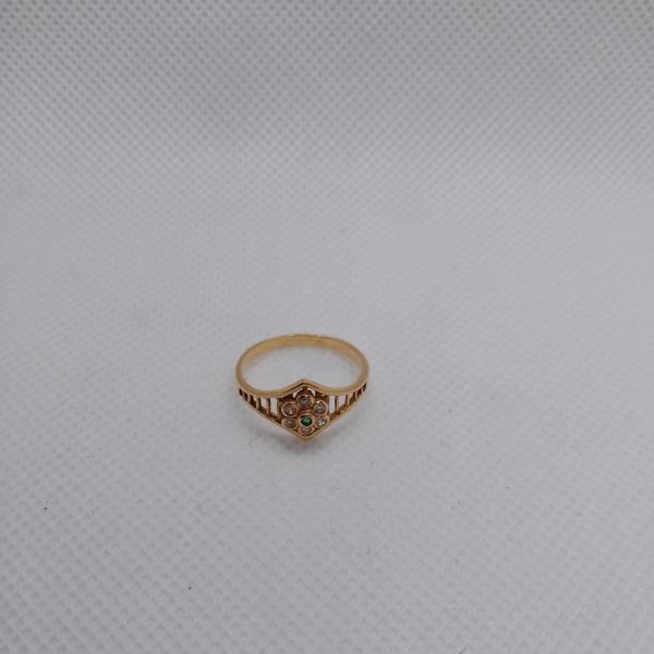 anel em ouro de 19.2 k 3